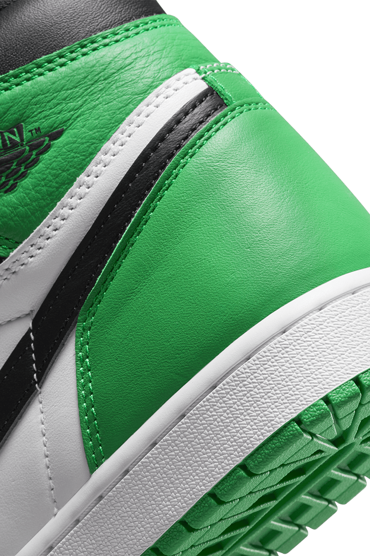 JORDAN 1 HIGH BLACK AD LUKY GREEN