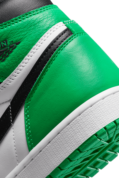 JORDAN 1 HIGH BLACK AD LUKY GREEN